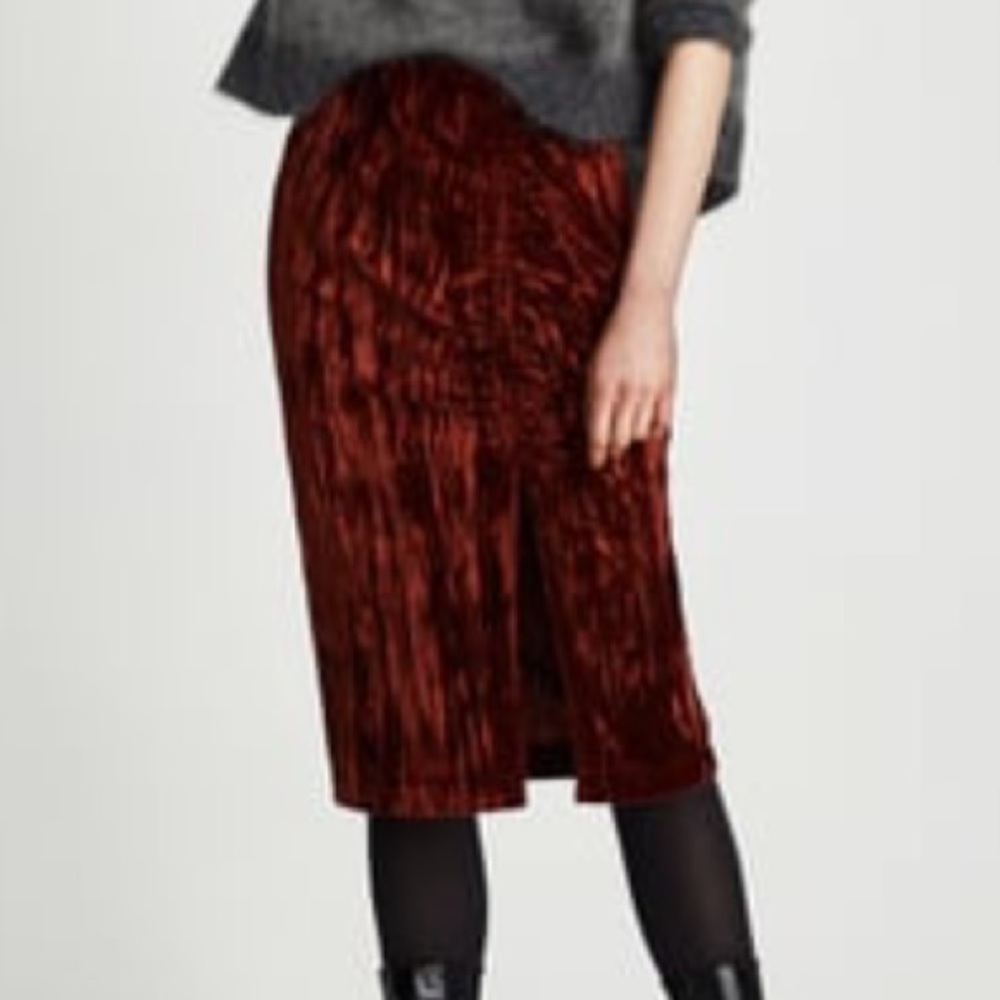 Velvet Skirt